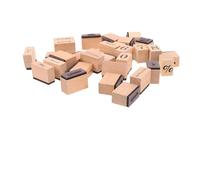 Parliky 32 Piezas Sellos de Madera con Números Meses Completos y Días Semana Sellos Vintage para Planificación Scrapbooking y Manualidades DIY Accesorios para Diarios Calendarios y