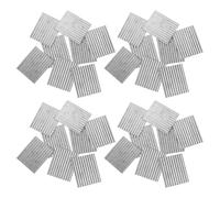 Parliky 36 Piezas Materiales para Tejados Miniatura Tejas Metálicas Onduladas Modelos DIY Accesorios de Construcción Acero Inoxidable para Escenarios Militares y Maquetas de Casas de