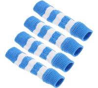 Parliky 4 Calcetines para Perros Protectores De Patas Coderas Y Calentadores De Patas Delanteras Y Traseras Azul