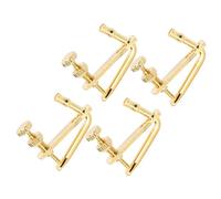 Parliky 4 piezas Ajustadores Finos de Aleación para Violín Sintonizadores Metálicos para Violines Accesorios Precisos para Cuerdas Instalación Sencilla y Diseño Clásico