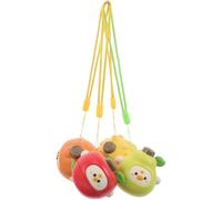 Parliky 4 Piezas Juguetes Giratorios Antiestrés Peonzas Forma de Fruta Juguete de Peonza de Fruta para Competición Familiar para Recuerdo de Fiesta el Aula Novedoso