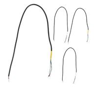 Parliky 4 Piezas Kit de Cables para Guitarra Eléctrica con Cableado Apantallado de Conductores Arnés de Cableado para Circuito de Guitarra para Reparación DIY