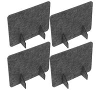 Parliky 4 Separadores De Fieltro para Aulas Ideales para Exámenes Y Pupitres Protegen La Privacidad De Los Estudiantes Panel Separador para Exámenes Escolares Pantalla De Privacidad