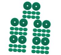 Parliky 450 Piezas Accesorios Para Pianos Arandela De Llave De Nivelación De Piano Pads De Piano Conveniente Lavadora De Pianos Arandelas De Teclado De Piano Cojín Para Piano Green Sintió