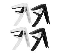 Parliky 4piezas Abrazaderas De Guitarra Clips De Modificado Capos De Guitarra Clásica Multi-funcionales Para Profesionales y Principiantes