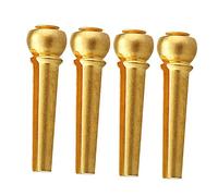 Parliky 4piezas Pegs De De Guitarra De Latón De Accesorios Para Instalación Profesional