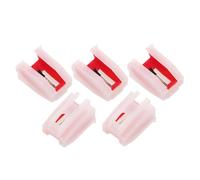 Parliky 5 piezas Agujas para Tocadiscos de Aguja de Repuesto Duradera para Vinilo Compatible Mayoría de Gramófonos y Giradiscos Fácil Instalación y Reemplazo Rápido Diseño Retro Clásico