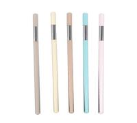 Parliky 5 Piezas Juego de 5 Lápices Eternos sin Tinta Reutilizables Cuerpo Transparente de Metal, Punta Reemplazable, Lápices Irrompibles para Dibujo y Escritura en Escuela y Oficina