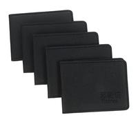 Parliky 5 Piezas Protector de de Conducir PU Piel Organizador de Tarjetas ID y Crédito Portatarjetas para Hombre Práctico y para Diario y