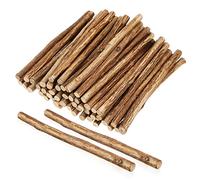 Parliky 50 piezas Palos de Madera Largos para Manualidades Ramas Naturales con Corte Suave para Decoración Rústica Hogar y Proyectos DIY