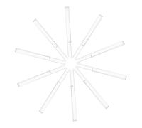 Parliky 5pares Clip Musical Clips Transparentes Para Partituras Acrílicos Para Músicos Sujetapáginas Para Pianistas y Conciertos