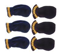 Parliky 6 Piezas Cubierta De Pedal Para Piano De Fieltro Dorado Fundas Protectoras Para Pedales De Piano Fundas Para Proteger Salas De Ensayo o Hogares