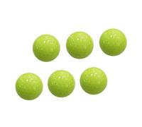 Parliky 6 Piezas Pelotas de Golf Fluorescentes Unidades Duraderas y Ligeras Bolas Luminosas para Práctica Nocturna Indoor y Outdoor Material Sintético Reutilizable Fácil de Localizar la