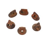 Parliky 6 Piezas Puentes Erhu De Ébano Tigre Duraderos Estructura Sólida y Mejora Sonora Para Músicos Profesionales