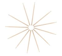Parliky 6pares of Maple Wood Drumsticks for Kids and Adults Lightweight Percussion Sticks for and Performance