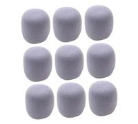 Parliky 9piezas Cubiertas De Microfono Antiviento Protector De Ruido Para Grabación Ktv y Estudio Material Transpirable y Efecto De Sonido Óptimo