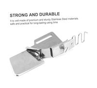Parliky Accesorio Profesional para Máquina de Coser Industrial Doble Pliegue para Envolver Tejidos y Herramienta Resistente y Duradera para Acabado y Ribeteado Costura