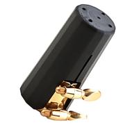 Parliky Accesorios para Saxofón con Clip Metálico y Tapa Dorada Diseño Práctico y Duradero para Control Tonal y Afinación Precisa Instalación Sencilla y Compatible con Instrumentos de