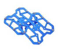 Parliky Adaptador para Pedales de Bicicleta Calas Autoblocantes Juego de 2 Piezas de Aleación de Aluminio Azul Convertidor para Pedales Planos Adecuado para Ciclismo de Montaña