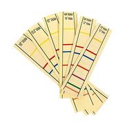 Parliky Adhesivo Práctico para Violonchelo Etiqueta Adhesiva Amarilla para Diapasón de Traste para Aprendizaje de Violonchelo de Tamaño 1/8