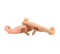 Parliky Almohadilla Hombro del Violín 2 Piezas Antideslizante de Silicona y Abs para Violines 4/4-3/4 Cómoda y Estable Adecuado para Clases de Música y Uso en Casa