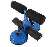 Parliky Aparato para Hacer Abdominales con Ventosa Doble Soporte para Pies Portátil y Cuerda Elástica Estimulador Muscular Abdominal para Ejercicios Casa Unisex