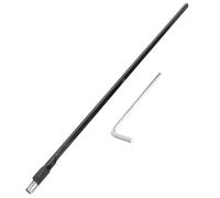 Parliky Barra de Armadura de Guitarra para Ajustar el Alma de Guitarra con Llave Negro de Metal Fácil de Transportar y Superficie Lisa, Accesorio Confiable en Instrumentos Acústicos