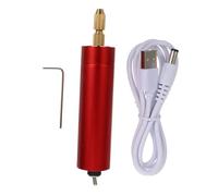 Parliky Bolígrafo Grabador Eléctrico USB Portátil Mini Pluma de Grabado para Madera Metal y Vidrio Herramienta Ligera para Tallado y Bricolaje Fácil de Usar y Transportar