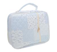 Parliky Bolsa Protectora para Biblia Grande con Cierre y Asa Portátil, Funda de Tela Reforzada para Libros Bíblicos, Organizador para Estudio y Oración en Iglesia, Color Neutro,