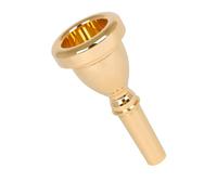 Parliky Boquilla para Tuba de 14 Mm de Latón, Pieza de Repuesto para Instrumentos de Viento, Accesorios para Tuba, Suministros para Músicos, Color Dorado, Compatible Metales y Vientos