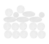 Parliky Botones para Teclas de Saxofón con Diseño Natural para Saxofones Tenor y Soprano Accesorios Aplicables para Reemplazo y Mejora Táctil