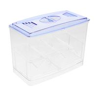 Parliky Caja De Aislamiento para Peces Acuario Caja De Cría De Guppys y Observación De Alevines Incubadora De Peces Tropicales Circulación De Aire y Diseño Transparente para Criaderos