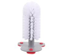 Parliky Cepillo y Pequeños Vasos para Caparazón de Tortuga con Ventosa Abs Suministros para Tortugas, Limpieza Efectiva de Espalda en Tanque