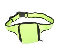 Parliky Cinturón Micrófono Ajustable con Bolsillo Protector Seguro para Fitness y Teatro Riñonera Micrófono Verde para Entrenamiento y Correr