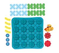 Parliky Circuito de Coches Tipo Puzle Educativo para Juego de Rompecabezas Pistas de Vehículos Material Seguro y Resistente para Desarrollo del Pensamiento y Aprendizaje Lúdico