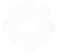 Parliky Cojín de Silicona para Boquilla de Saxofón Parche Protector Semitransparente Compatible con Clarinete y Saxofón Tenor Duradero y Confortable