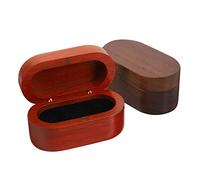 Parliky Contenedor De Madera para Púas De Guitarra 2 Cajas Práctica y Duradera Mantén Tus Púas Ordenadas