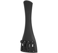 Parliky Cordal de Violín 4/4 de Carbono 4 Microafinadores, Accesorio para Instrumento Musical, Puente de Cuerda Resistente y Ligero para Violín, Adecuado para Uso Profesional