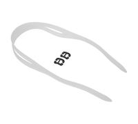 Parliky Correa de Silicona para Gafas de Buceo y Natación, Diadema Ajustable Resistente al Agua con Hebillas Negras, Repuesto Duradero para Deportes Acuáticos y Snorkel, Banda Cómoda