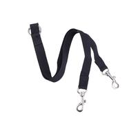 Parliky Correa Doble para Perros Ajustable de Nylon Resistente Ancha para Entrenamiento con Clip Doble para Dos Perros Pequeños