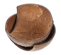 Parliky Cueva para Reptiles Escondite Natural de Cáscara de Fruto Resistente, Pequeño Refugio Decorativo para Terrario de Reptiles, Adecuado para Lagartos Trepadores y Mascotas Que Se