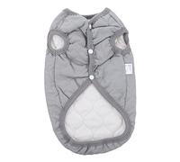 Parliky De Invierno para Ropa De Algodón Aislante Chaleco para Cachorros y Diseño y Elegante Gris XS