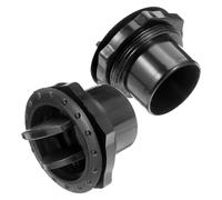 Parliky Difusores de Ventilación para Autocaravana 2 Piezas Redondos Color Gris Oscuro Ajuste Flujo Aire 360° Rejilla Aire Acondicionado Compatible Vehículos Recreativos Cubierta