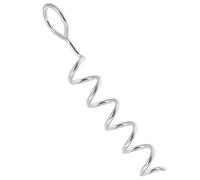 Parliky Estaca Espiral para Perros Reforzada Mango, Hierro Resistente, Tamaño Único, para Fijar en Jardín y Camping, Uso Exterior para Perros Medianos y Grandes