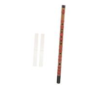 Parliky Flauta de Bambú Afinación Ajustable Película para Principiantes Fácil de Aprender Instrumento Musical Tradicional Chino y Diseño Exquisito
