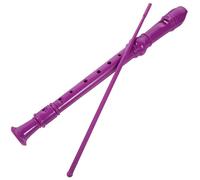 Parliky Flauta Dulce Soprano de 8 Agujeros para Principiantes, Color Rosa, Incluye Varilla de Limpieza y Bolsa Negra de Almacenamiento, Instrumento Musical para Adolescentes y Adultos,