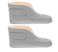 Parliky Forros para Botas de Nieve para Hombre Calcetines de Snowboard Térmicos y Acolchados Talla 42 Color Gris Claro Aislamiento de Felpa para Invierno Impermeables y