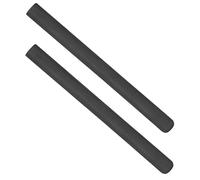 Parliky Fundas De Silicona Para Baquetas De Tambor, 2 Piezas Negras, Protectoras y Silenciosas Para Batería, Accesorio Práctico Para Músicos y Estudiantes De Percusión