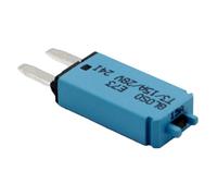 Parliky Fusible Mini Disyuntor Reiniciable 15a 14vdc para Coche, Circuito de Protección contra Sobrecarga, Tamaño Pequeño, Compatible Sistemas de Baja Tensión Automotriz