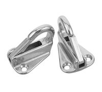 Parliky Ganchos de Defensa Marinos de Acero Inoxidable 304 con Resorte 2 Piezas Herrajes Náuticos Compactos para Soporte de Parachoques de Barco Accesorios para Navegación y Paseo en